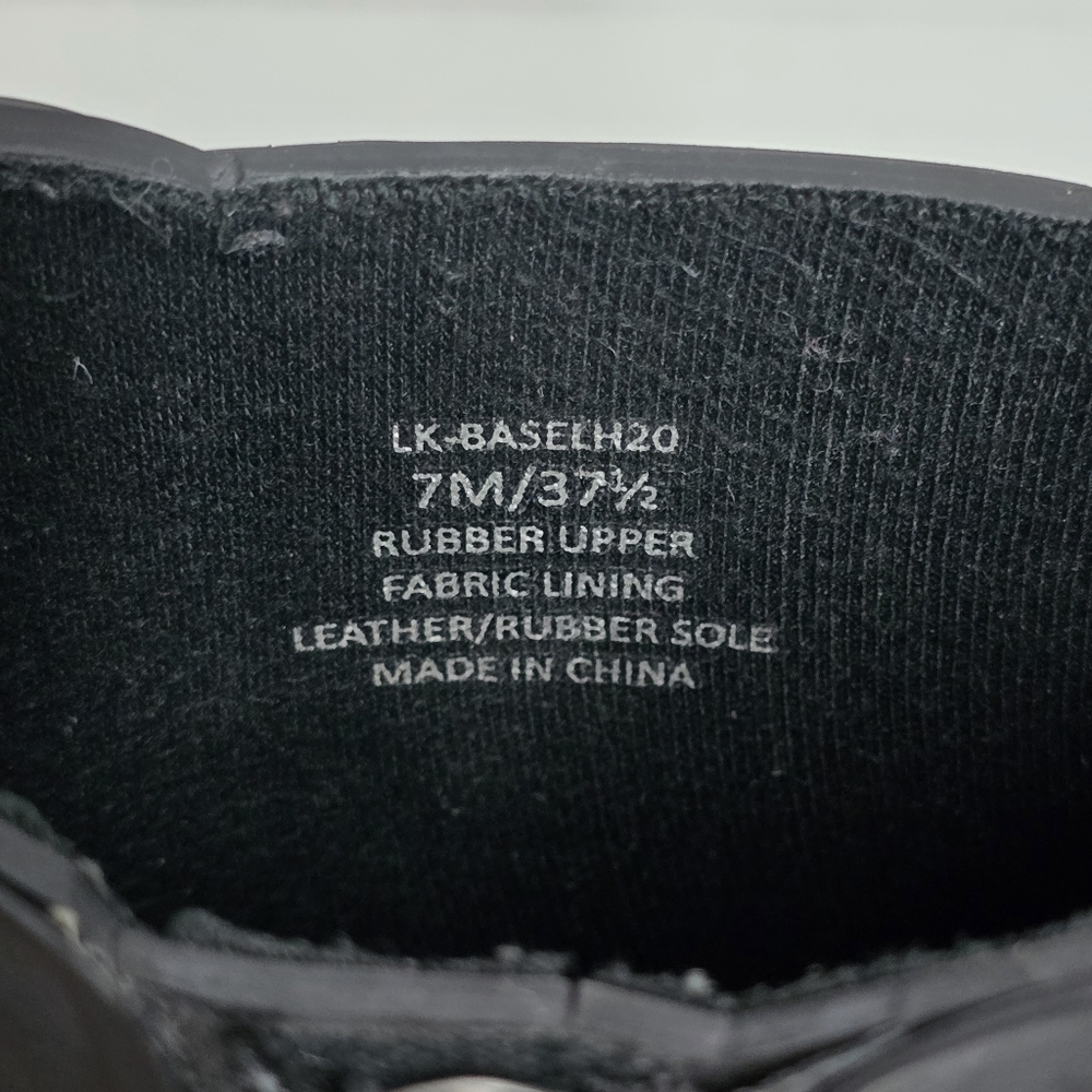 Lucky Brand Basel rain bootie black 7 - Picture 9 of 15